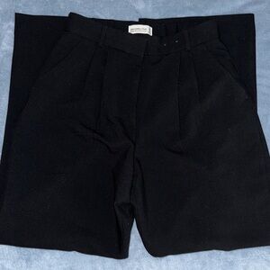Black High-Waisted Women's Pants